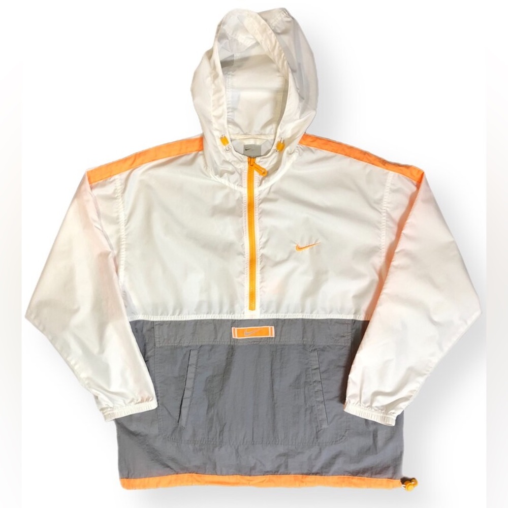 Vintage Nike Half Zip Center Swoosh Windbreaker